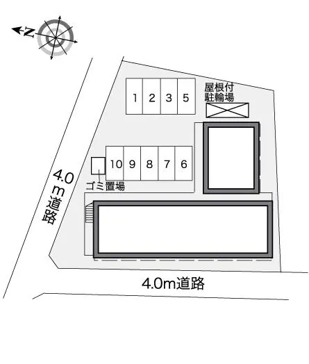 ★手数料０円★三鷹市牟礼　月極駐車場（LP）